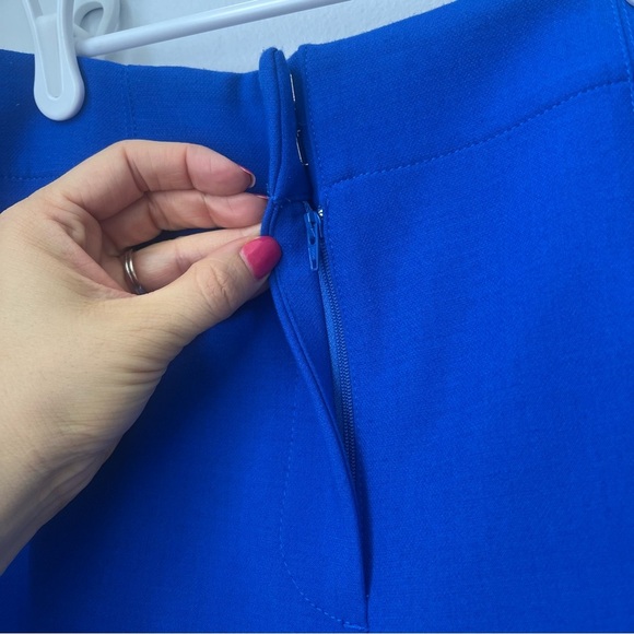 Ann Taylor Lana Slim Pant in Royal Blue Size 4 - Picture 6 of 12